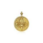 Fleur De Lis Gold Pendant