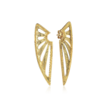 Shield Gold Earrings