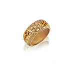 Bid Dot Tiger Gold Ring