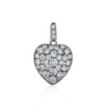 Noor Heart Gold & Brown Diamond Pendant