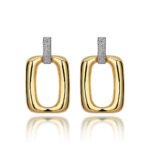 Look Up Gold Earrings